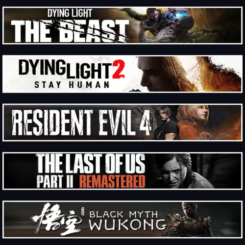  Beast +DY2 +Evil 4 +TLOU2 +Wukong